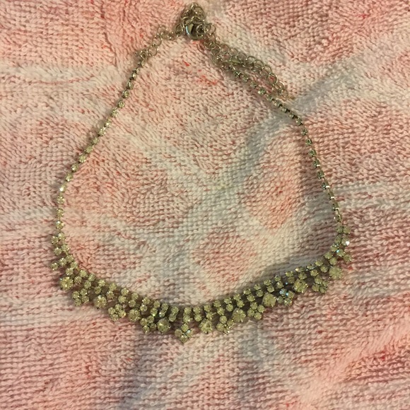 Pageant or Prom Rhinestone Necklace - Picture 2 of 2