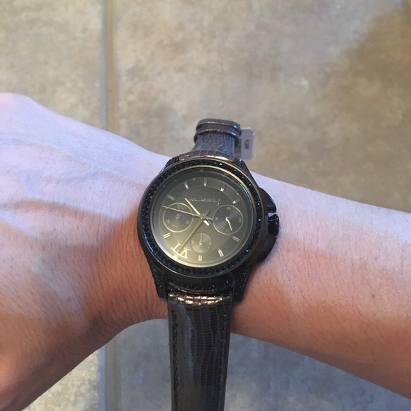 NWT Karl Lagerfeld 'Karl 7' leather watch - Picture 6 of 6