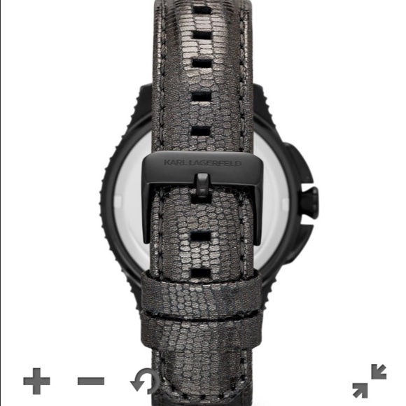 NWT Karl Lagerfeld 'Karl 7' leather watch - Picture 2 of 6
