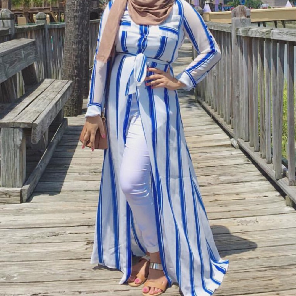 Long cardigan button shirt