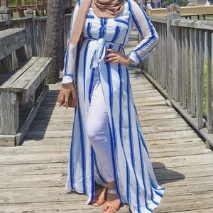 Long cardigan button shirt