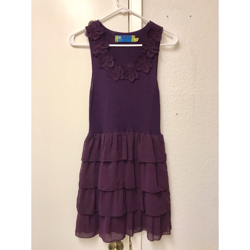 Eggplant purple dress
