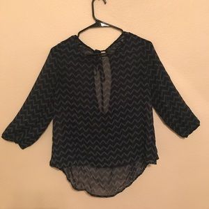 Stripped women's blouse