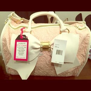 Betsy Johnson travel bag