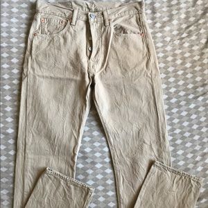 Tan Denim Levis