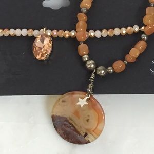 Citrus Choker and Necklace