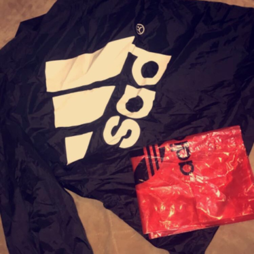 "Sad" Adidas windbreaker
