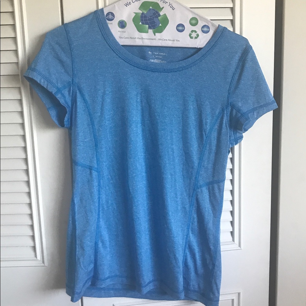 Blue Tek Gear Workout Top