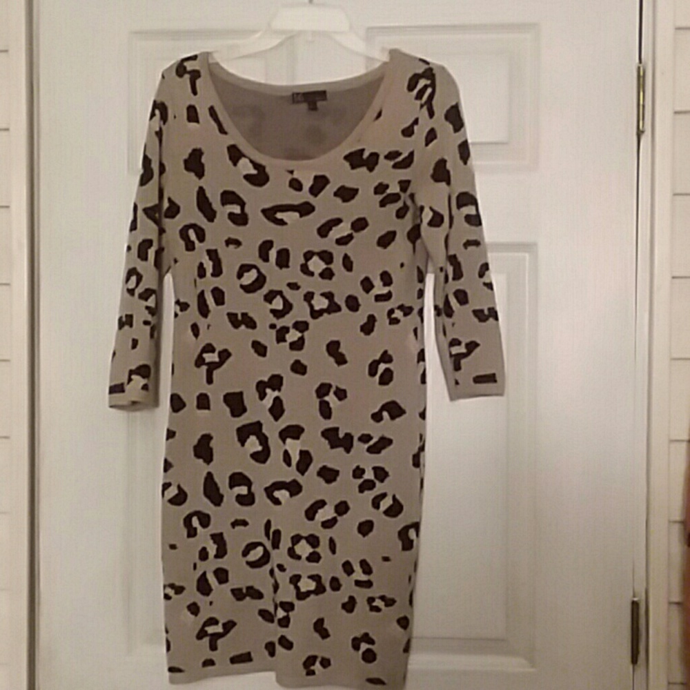 Cheetah Print Dress