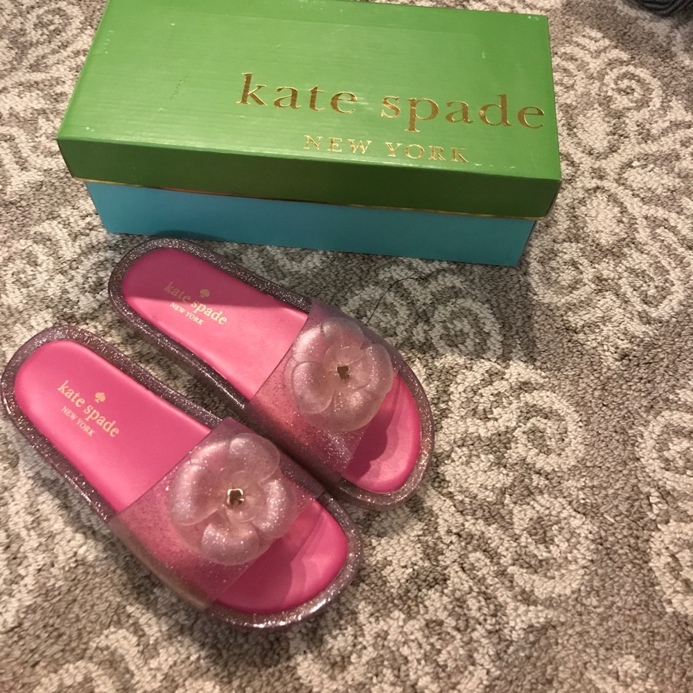 Kate Spade Glitter Sandals ♠️♠️♠️