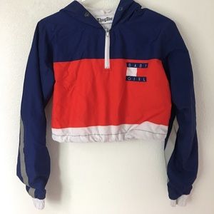 babygirl cropped windbreaker