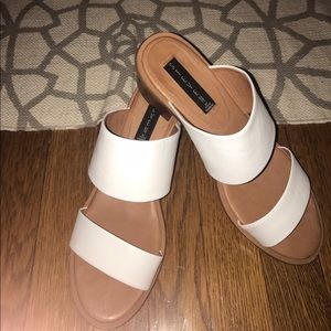 Steven by Steve Madden white professional sandal