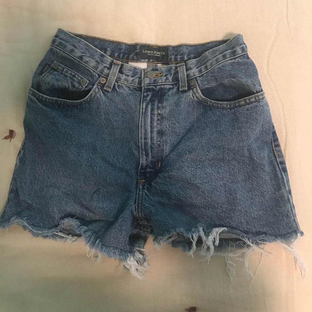 High Waisted Jean Shorts