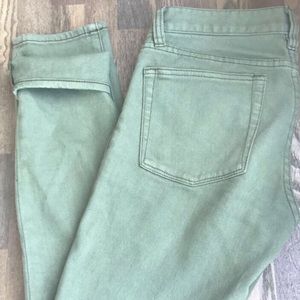 J. Crew Toothpick Ankle Skinny Jeans