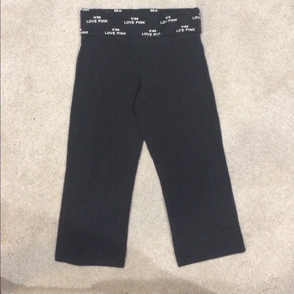 PINK Capri yoga pants