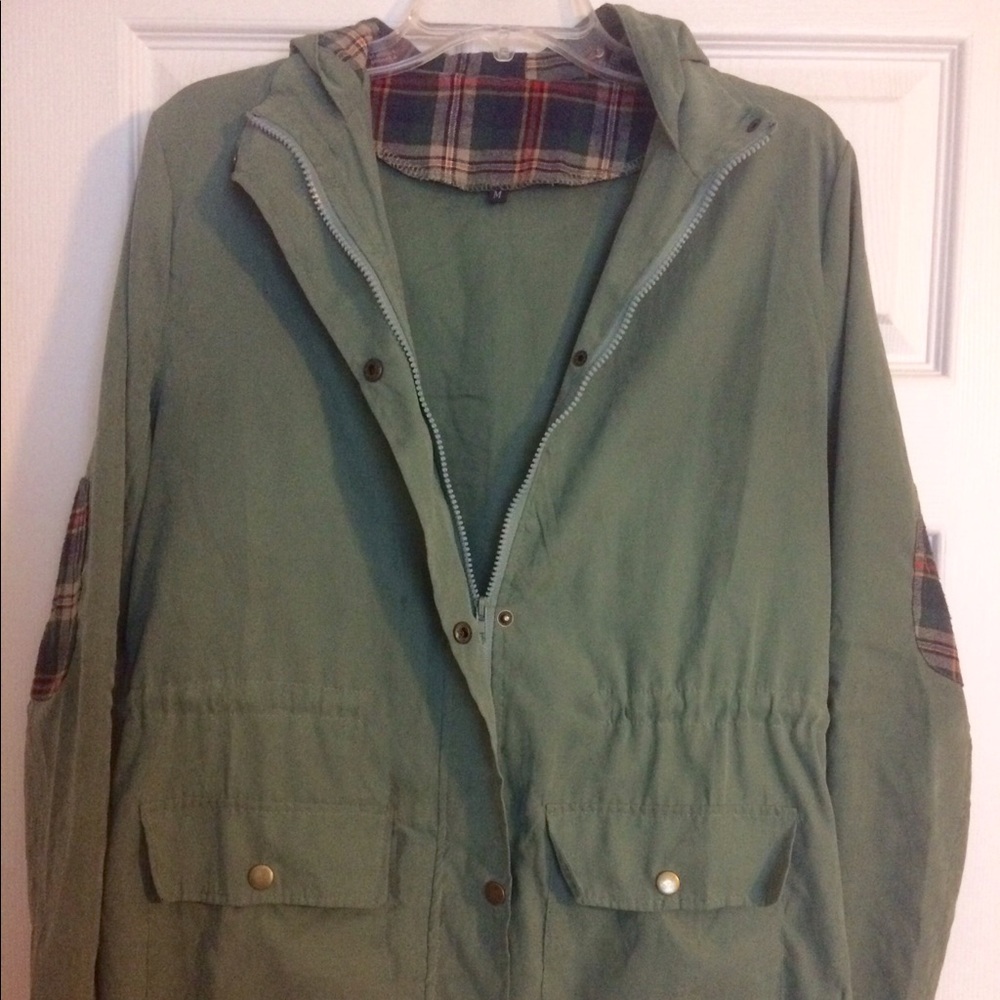 Army green jacket