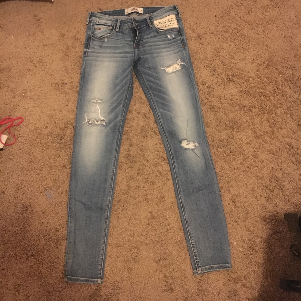 Hollister light jeans size 9