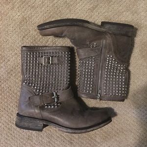 Steve Madden "Monicaa" studded boots