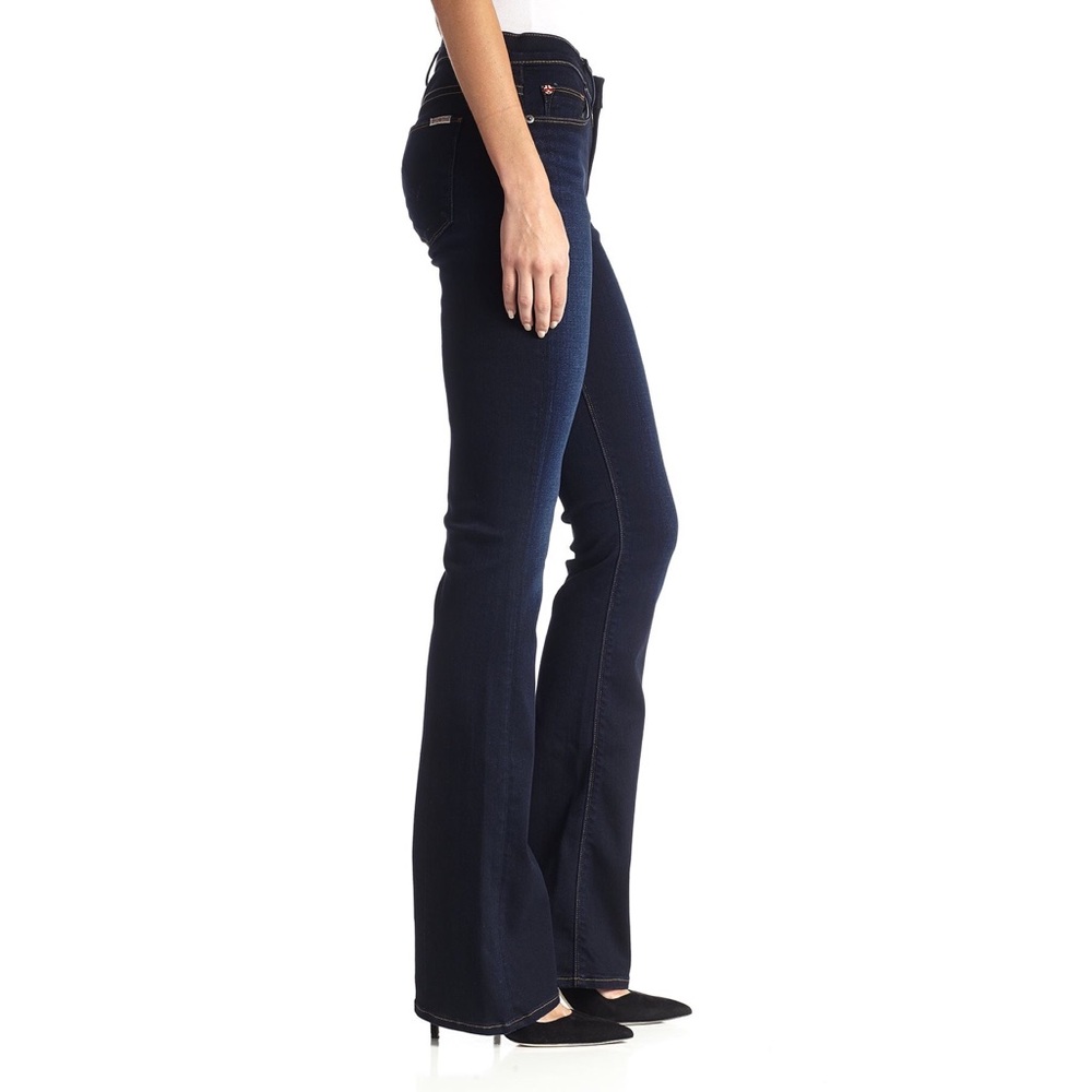 Hudson dark wash flare jeans