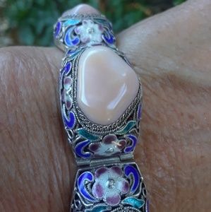 Pink Peruvian opal Bracelet