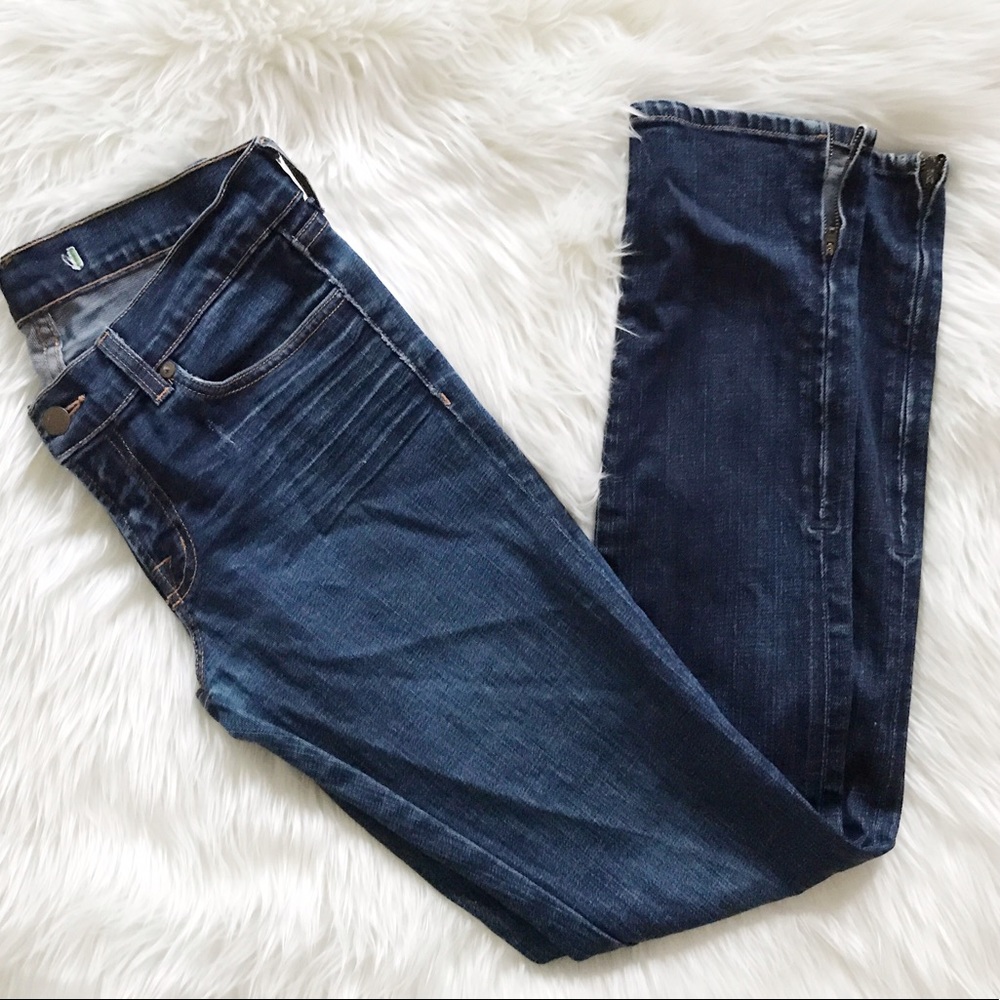 J. Brand pencil leg zipper 9612 INK skinny jeans