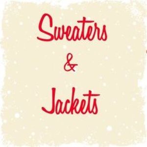 SWEATERS, BLAZERS, JACKETS, and COATS