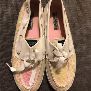 Sperry Top Sider sequin shoes