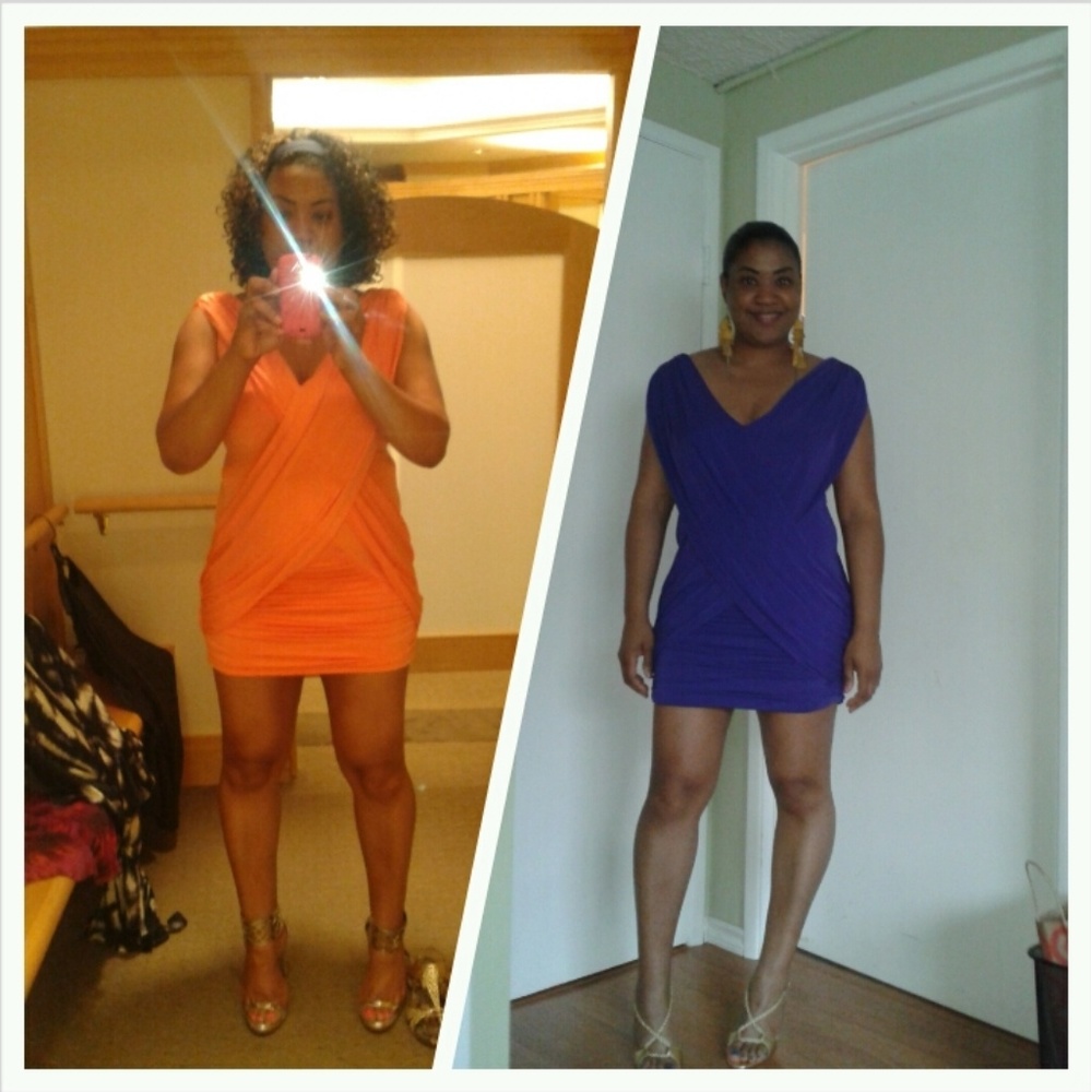 Used purple dress