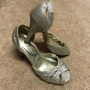 MichaelAngelo Gold Shoes from David's Bridal