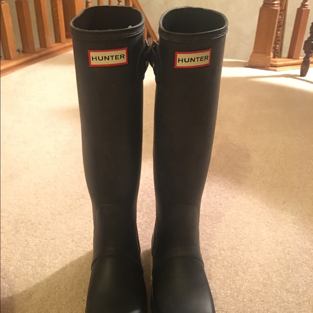 Black Hunter Boots