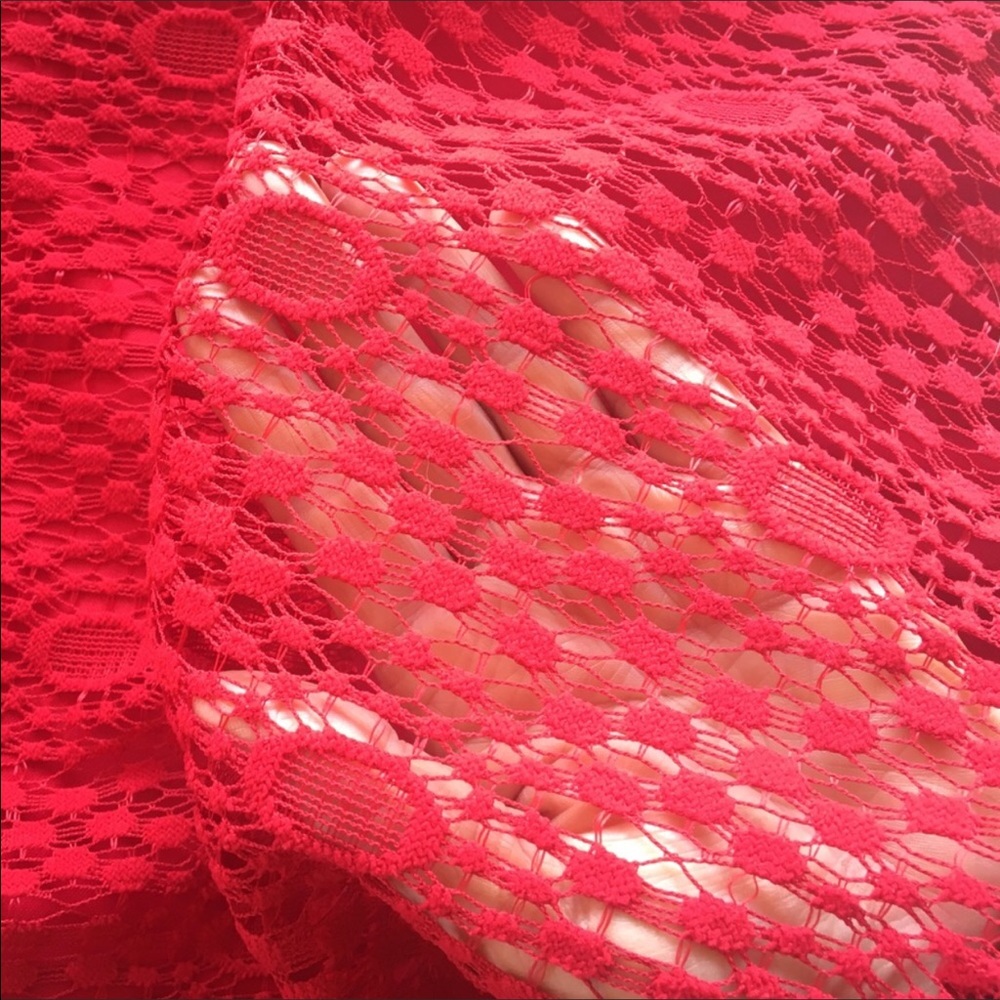 Red Shift Dress - Picture 2 of 2