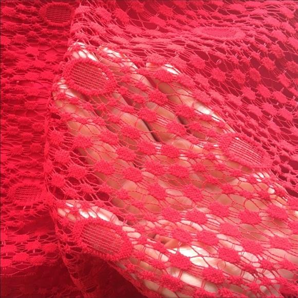 Red Shift Dress - Picture 2 of 2