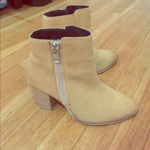 ALDO Tan/Ochre Ankle Boots