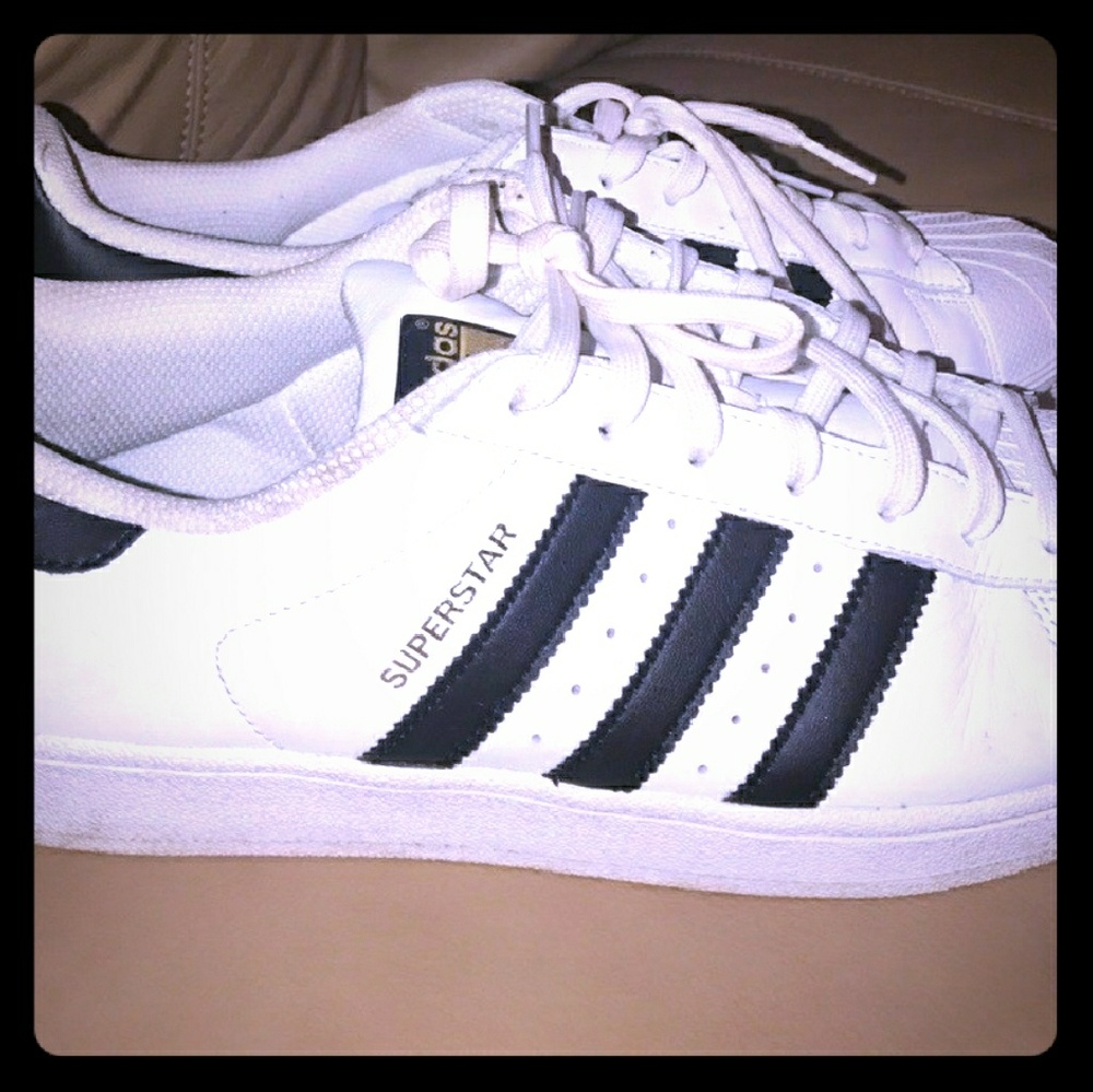 Adidas superstar size 11 Women
