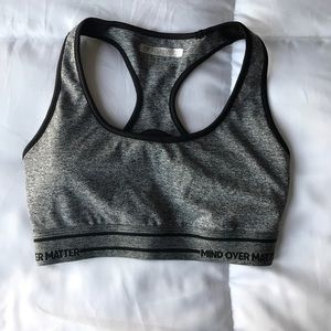 "Mind Over Matter" Forever 21 sports bra (small)