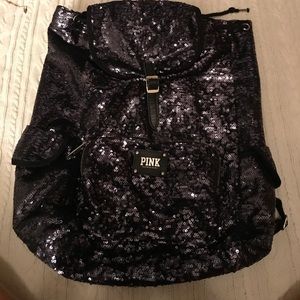 Sequin backpack by Pink