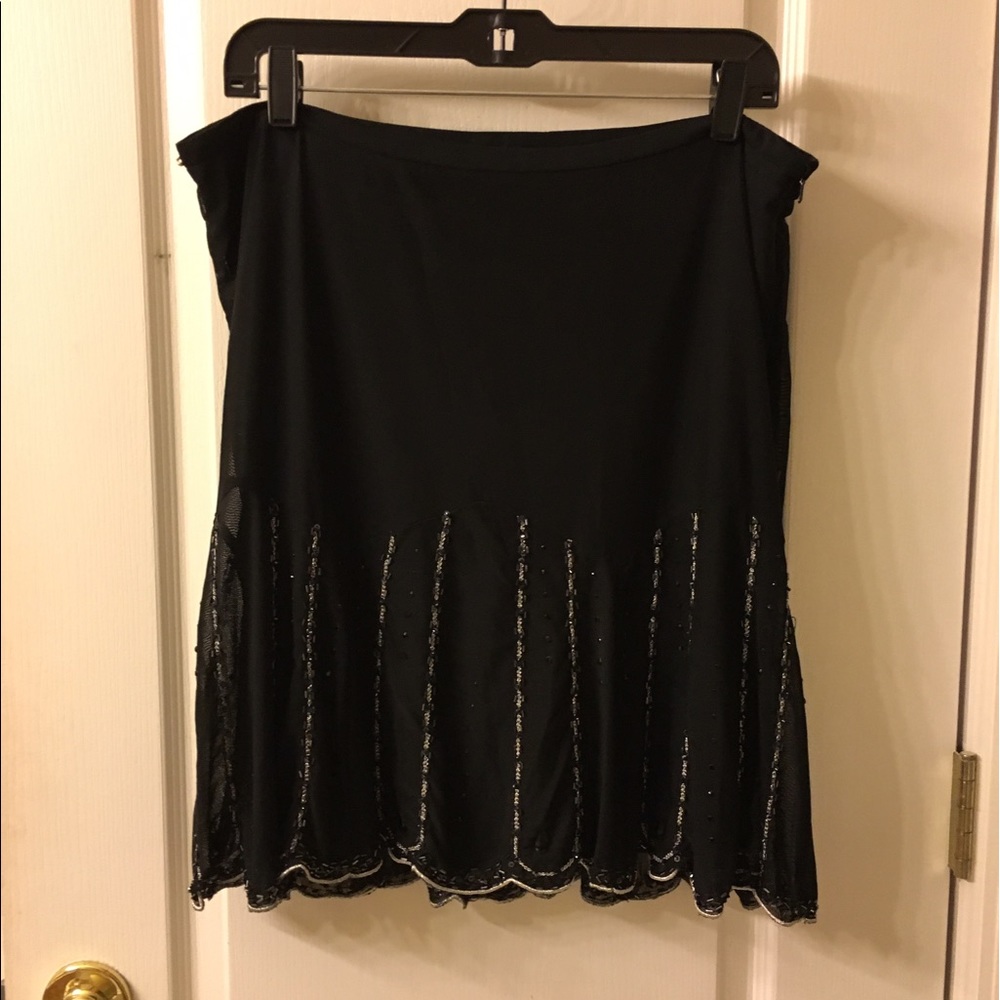 EXPRESS embellished skirt