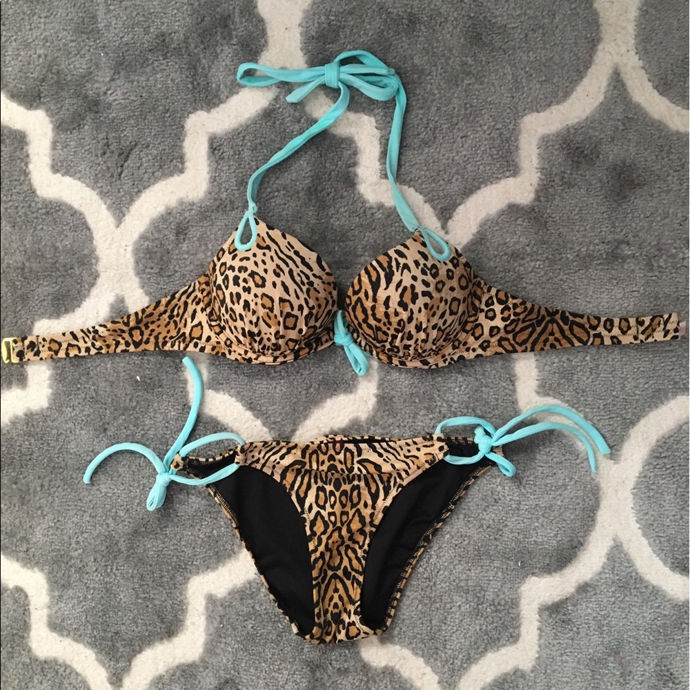 Victoria's Secret Bombshell cheetah bikini