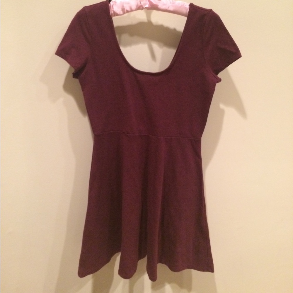 Maroon dress