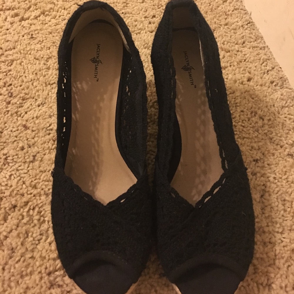 Jaclyn Smith wedges