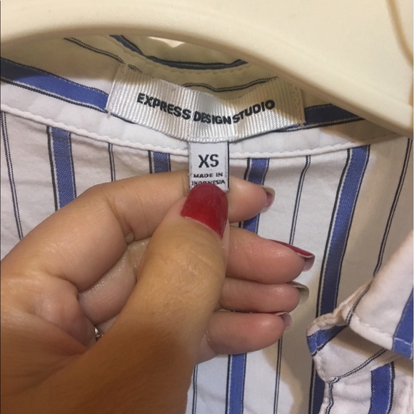 Pin stripped express shirt - Picture 2 of 3