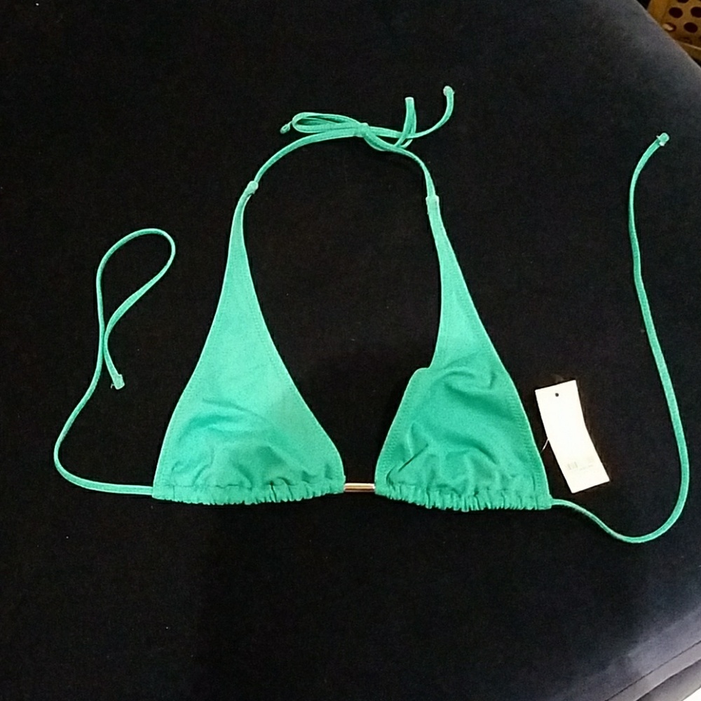 Topshop triangle bikini top US size 2 NWT
