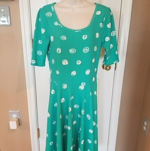 LLR green Nicole dress