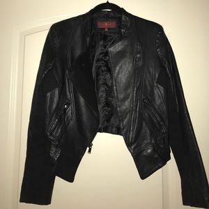 7 for all Mankind leather jacket