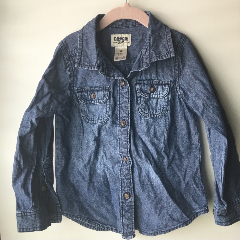 Denim shirt by Osh Kosh