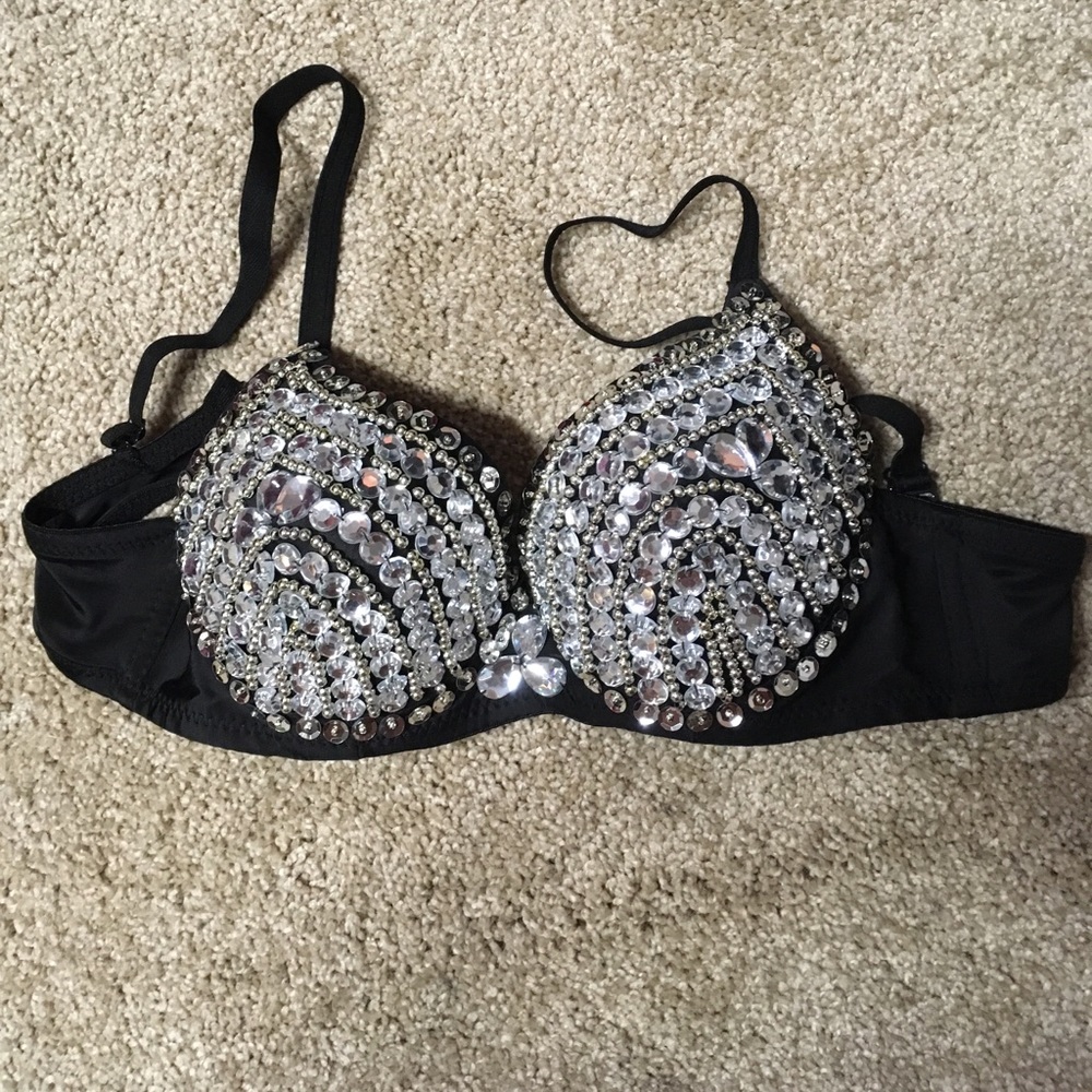 NWOT bedazzled bra