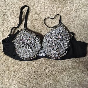 NWOT bedazzled bra