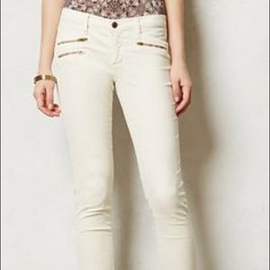 Anthropologie/AG Stevie moto ankle corduroy pants