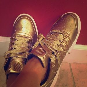 K Swiss...fresh size 8.5 gold