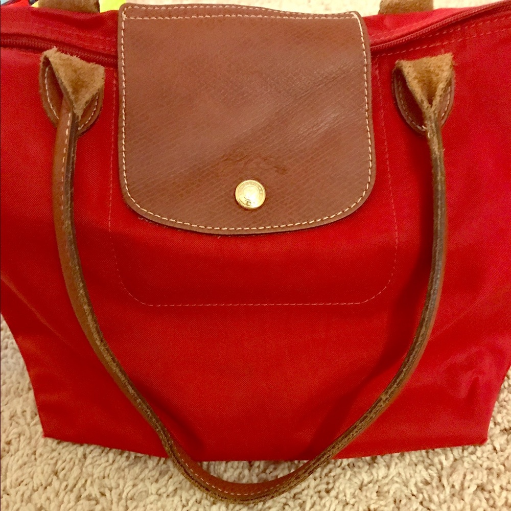 Longchamp Le Pilage small shoulder bad tote